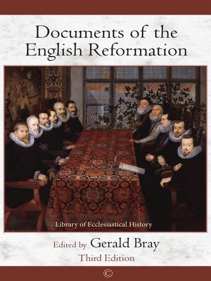 cover image of Documents of the English Reformation